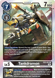 Foil Tankdramon EX3-051 R Draconic Roar Digimon TCG - guardiangamingtcgs