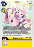 Cutemon BT11-034 C Dimensional Phase Digimon TCG - guardiangamingtcgs