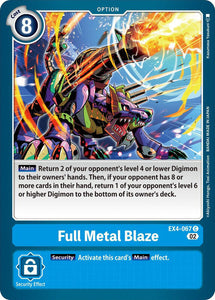 Full Metal Blaze EX4-067 C Alternative Being Booster Digimon TCG - guardiangamingtcgs