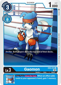 Gaomon EX4-015 U Alternative Being Booster Digimon TCG - guardiangamingtcgs