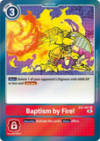 Foil Baptism by Fire! EX1-067 R Classic Collection Digimon TCG - guardiangamingtcgs
