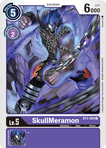 SkullMeramon BT3-085 C Release Special Booster Digimon TCG - guardiangamingtcgs