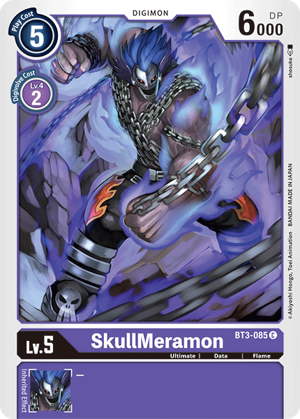 SkullMeramon BT3-085 C Release Special Booster Digimon TCG - guardiangamingtcgs