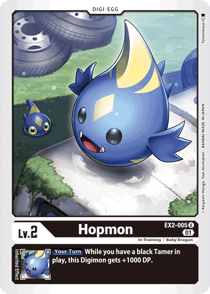 Hopmon EX2-005 U Digital Hazard Digimon TCG - guardiangamingtcgs