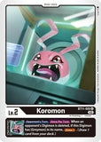 Koromon BT11-005 U Dimensional Phase Digimon TCG - guardiangamingtcgs