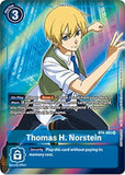 Foil Thomas H. Norstein (Box Topper) BT4-093 R Great Legend Digimon TCG - guardiangamingtcgs