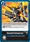 Gewalt Schwarmer BT6-105 U Double Diamond Digimon TCG - guardiangamingtcgs