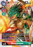 Foil Dinorexmon BT9-018 R X Record Digimon TCG - guardiangamingtcgs