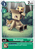 Bakomon BT6-045 C Double Diamond Digimon TCG - guardiangamingtcgs