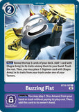 Buzzing Fist BT10-107 C Xros Encounter Digimon TCG - guardiangamingtcgs