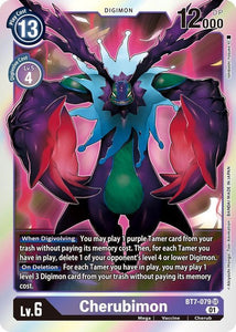 Foil Cherubimon BT7-079 SR Next Adventure Digimon TCG - guardiangamingtcgs