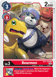 Foil Bearmon BT11-008 C Dimensional Phase Digimon TCG - guardiangamingtcgs