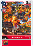 Asuramon BT10-010 C Xros Encounter Digimon TCG - guardiangamingtcgs