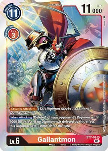 Foil Gallantmon ST7-09 SR Starter Deck 07: Gallantmon Digimon TCG - guardiangamingtcgs