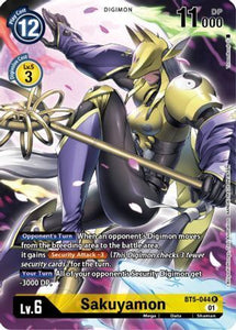 Sakuyamon (Digimon Card Game Deck Box Set) BT5-044 R Battle of Omni Digimon TCG - guardiangamingtcgs