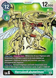 Foil HerculesKabuterimon EX1-043 SR Classic Collection Digimon TCG - guardiangamingtcgs