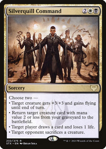 Silverquill Command 232 R Strixhaven: School of Mages MTG - guardiangamingtcgs