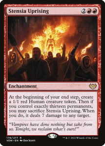 Stensia Uprising 178 R Innistrad: Crimson Vow MTG - guardiangamingtcgs