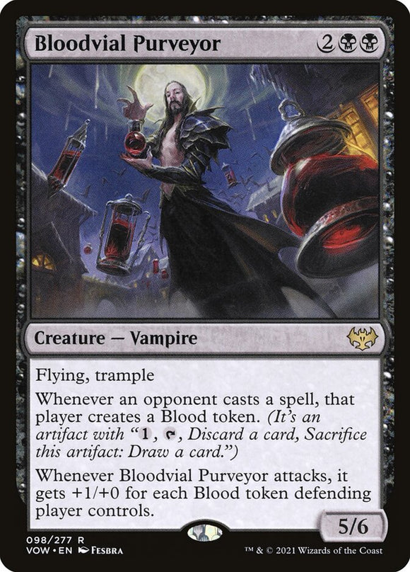 Bloodvial Purveyor 98 R Innistrad: Crimson Vow MTG - guardiangamingtcgs