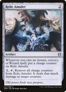 Relic Amulet 247 U Zendikar Rising MTG - guardiangamingtcgs