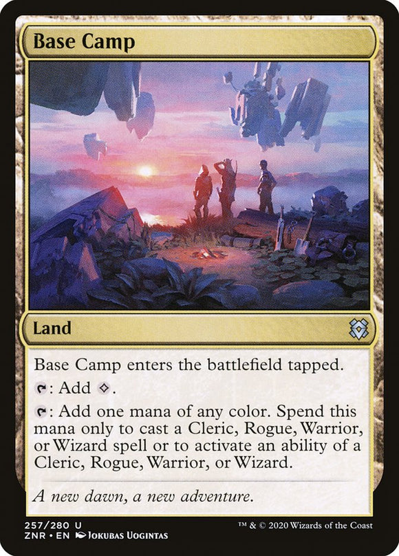 Base Camp 257 U Zendikar Rising MTG - guardiangamingtcgs