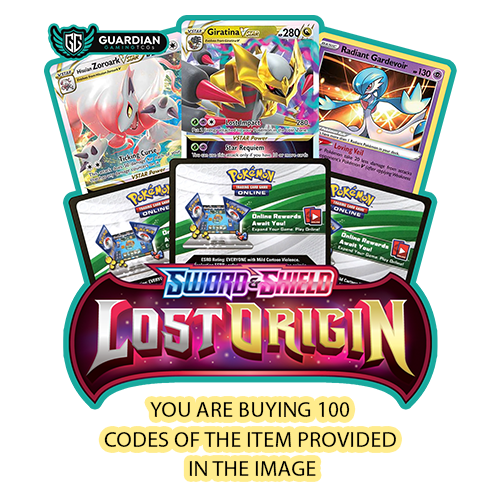 100 Lost Origin  Pokemon TCG Online Codes Live PTCGL - guardiangamingtcgs
