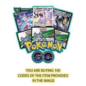 100x Pokemon GO Booster Pack TCGO PTCGO TCG Online Codes Live PTCGL - guardiangamingtcgs