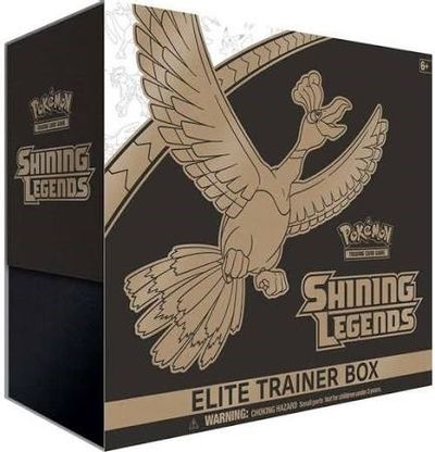 Shining Legends Ho-Oh Elite Trainer Box Gameplay Item Pokemon TCGO PTCGO TCG Online Codes Live PTCGL - guardiangamingtcgs