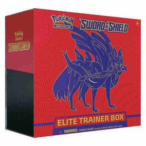 Zacian Sword & Shield Elite Trainer Box Gameplay Item Pokemon TCGO PTCGO TCG Online Codes Live PTCGL - guardiangamingtcgs