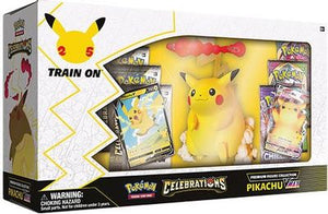 Celebrations Premium Figure Collection Pikachu VMAX Pokemon TCGO PTCGO TCG Online Codes Live PTCGL - guardiangamingtcgs