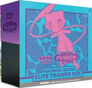 Fusion Strike Pokemon Center Elite Trainer Box (Exclusive) Gameplay Item Pokemon TCGO PTCGO TCG Online Codes Live PTCGL - guardiangamingtcgs