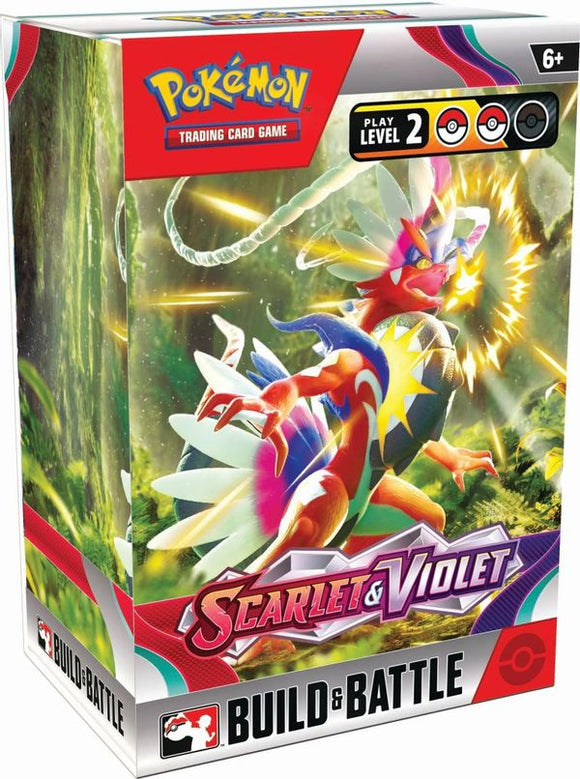 Scarlet & Violet Build & Battle Box Online Codes Pokemon Live PTCGL - guardiangamingtcgs