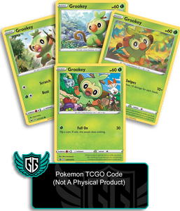 Grookey Mystery Pokemon TCGO PTCGO TCG Online Codes Live PTCGL - guardiangamingtcgs