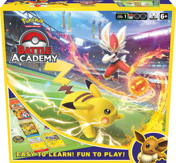 Battle Academy: Pikachu Cinderace Eevee Pokemon TCGO PTCGO TCG Online Codes Live PTCGL - guardiangamingtcgs