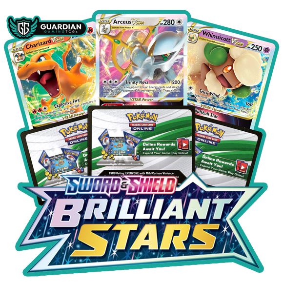 Brilliant Stars  Pokemon TCGO PTCGO TCG Online Codes Live PTCGL - guardiangamingtcgs