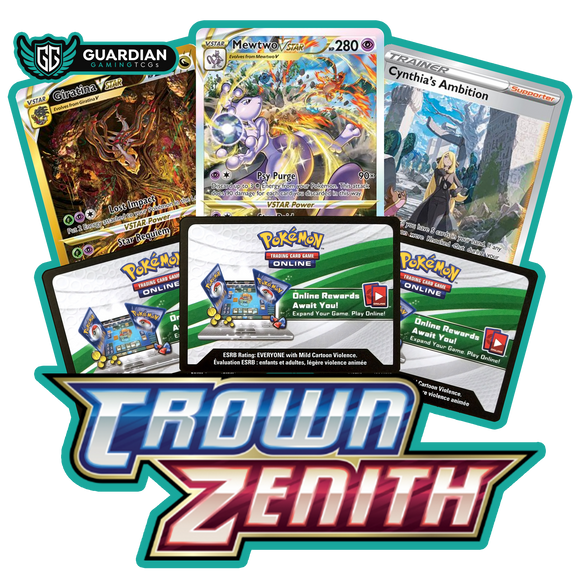 Crown Zenith Pokemon TCG Online Codes Live PTCGL - guardiangamingtcgs