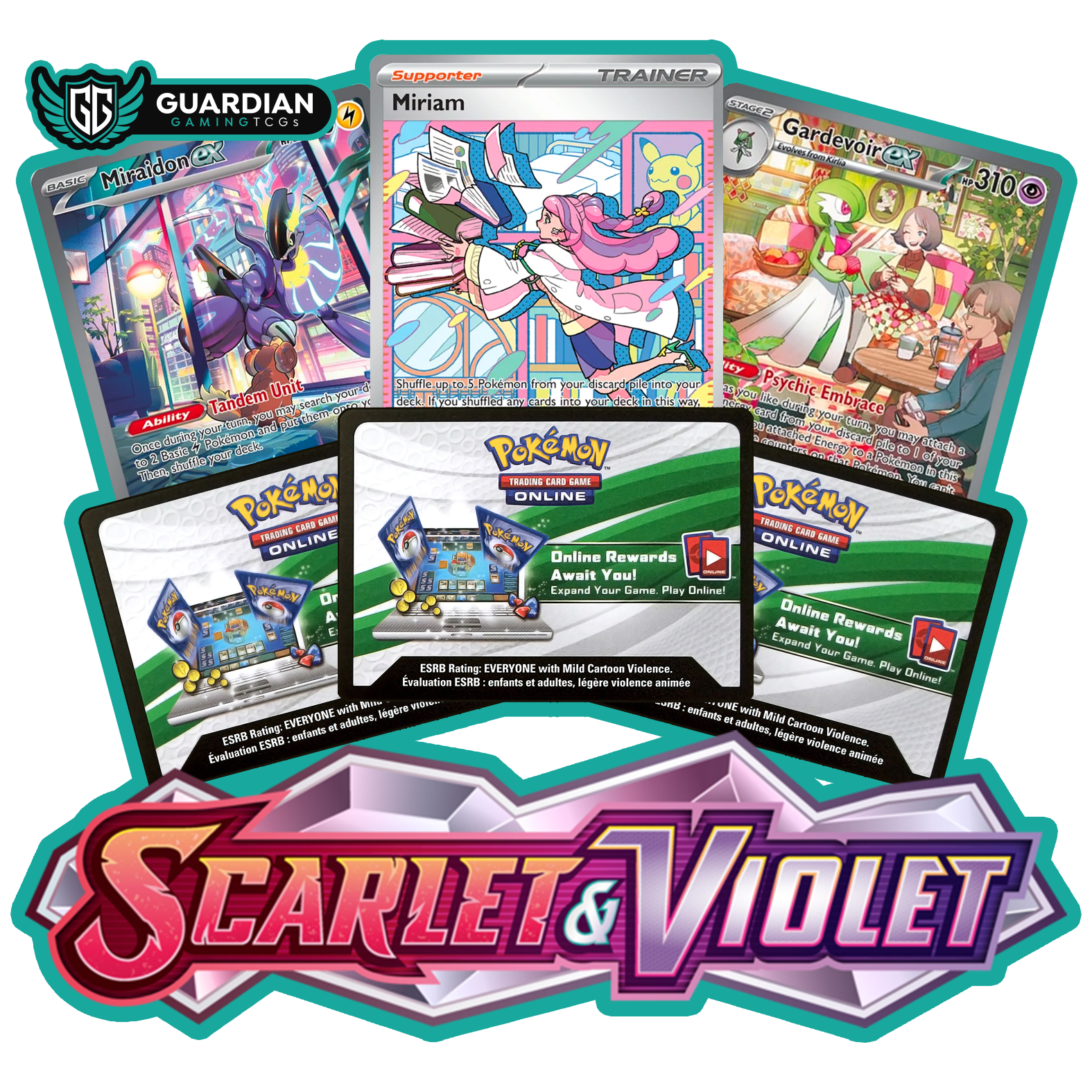 Bulk 50x Scarlet & Violet - Pokemon TCGL Codes