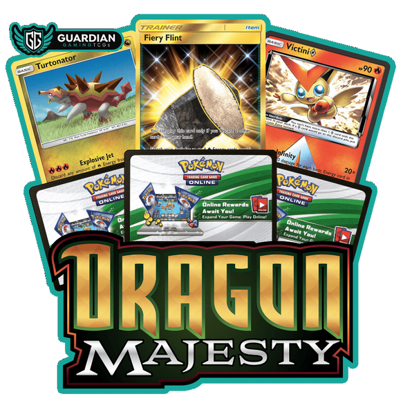 Dragon Majesty Pokemon TCGO PTCGO TCG Online Codes Live PTCGL - guardiangamingtcgs