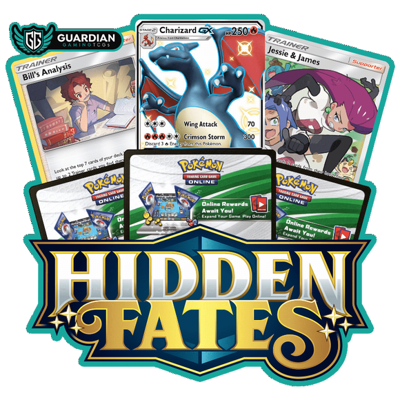 Hidden Fates Pokemon TCGO PTCGO TCG Online Codes Live PTCGL - guardiangamingtcgs