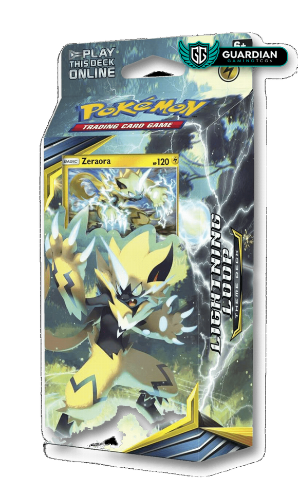 Lightning Loop Theme Deck Pokemon TCGO PTCGO TCG Online Codes Live PTCGL - guardiangamingtcgs