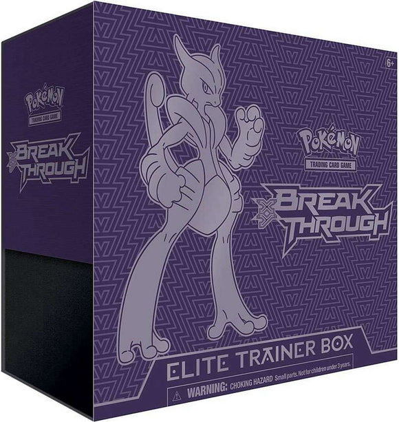 XY BREAKthrough Mega Mewtwo X Elite Trainer Box Gameplay Item Pokemon TCGO PTCGO TCG Online Codes Live PTCGL - guardiangamingtcgs